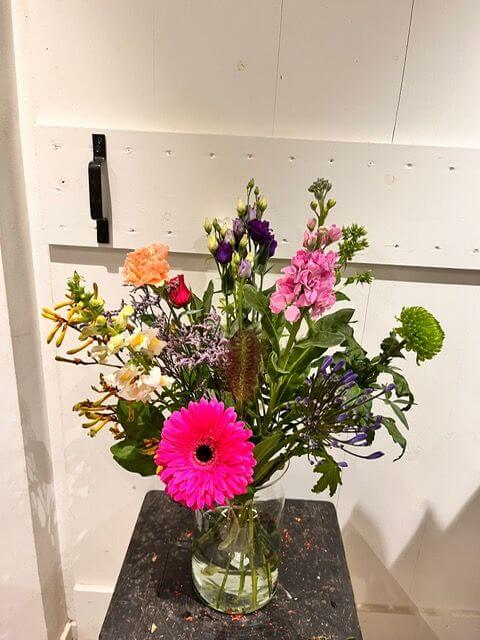 Plukboeket Paars Roze